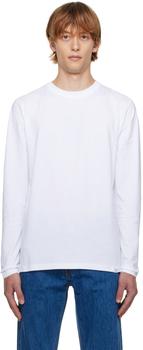 Norse Projects | White Niels Standard Long Sleeve T-Shirt商品图片,4.9折