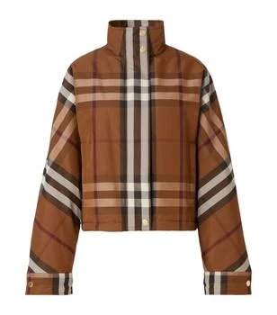 推荐BURBERRY - Check Motif Jacket商品