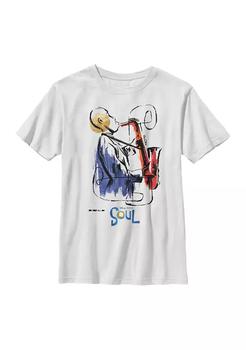 萨克斯, Soul | Boys 4-7 Sax Painting Graphic Top商品图片 