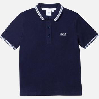 推荐Hugo Boss Boys' Short Sleeve Classic Polo Shirt - Navy商品