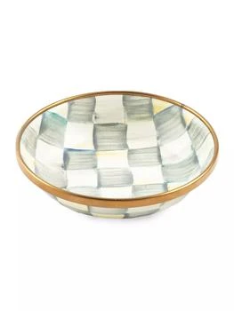 MacKenzie-Childs | Sterling Check Enamel Dipping Bowl,商家Saks Fifth Avenue,价格¥263