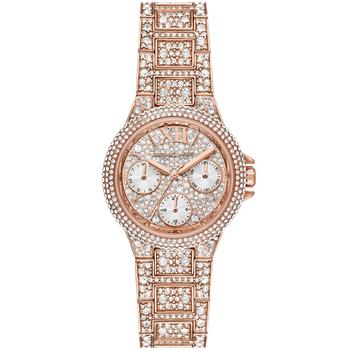 Michael Kors | Women's Camille Rose Gold-Tone Stainless Steel Bracelet Watch, 33mm商品图片,5折