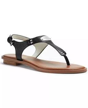 Michael Kors | Women's MK Plate Flat Thong Sandals,商家Macy's,价格¥263