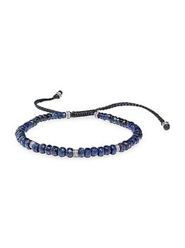 商品Jan Leslie | Sapphire & Sterling Silver Beaded Bracelet,商家Saks Fifth Avenue,价格¥2859图片