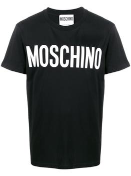 Moschino | Moschino Men's Black Cotton T-Shirt商品图片,