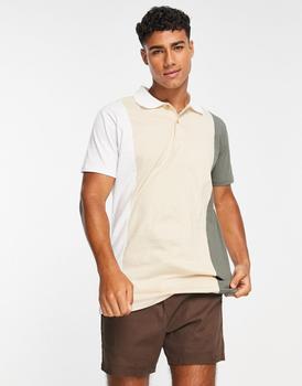 Love Stitch, American Stitch | American Stitch polo shirt in multi商品图片 