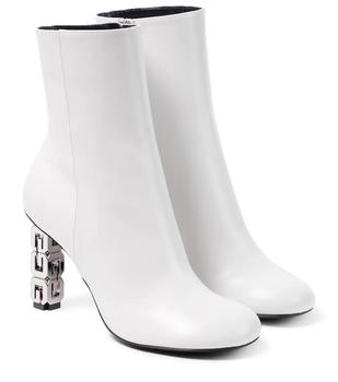 纪梵希鞋, Givenchy | G Cube皮革及踝靴商品图片 