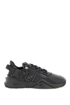 fendi鞋直邮, Fendi | FABRIC AND LEATHER FENDI FLOW SNEAKERS商品图片 额外8.5折, 额外八五折