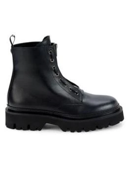 推荐Leather Ankle Hiker Boots商品