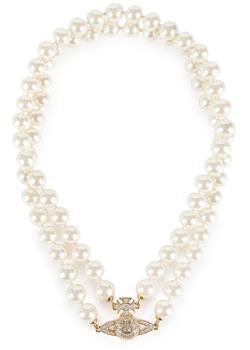 Vivienne Westwood | Graziella orb faux pearl choker商品图片,