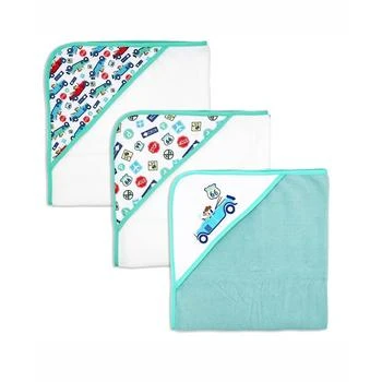 3 Stories Trading | Baby Boys and Girls Travel Hooded Towels, Pack of 3,商家Macy's,价格¥186