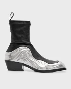 Versace | Men's Solare 3D Stretch Ankle Boots 