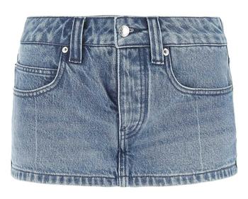 Alexander Wang | Alexander Wang Raver Mini Denim Skirt商品图片,7.6折