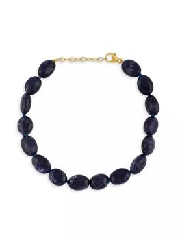 Jia Jia | 14K Yellow Gold & Blue Sapphire Beaded Bracelet,商家Saks Fifth Avenue,价格¥3681