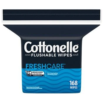 Cottonelle | Flushable Wet Wipes, Refill Pack,商家Walgreens,价格¥67