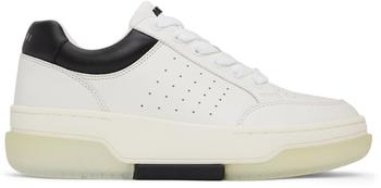 product White & Black Stadium Low Sneakers image
