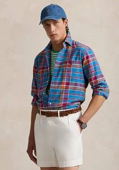 Ralph Lauren | Classic Fit Plaid Oxford Shirt,商家Belk,价格¥439