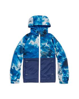 aj大童, Jordan | Boys' Color Block Hooded Windbreaker Jacket - Big Kid商品图片 7.5折×额外7折, 额外七折