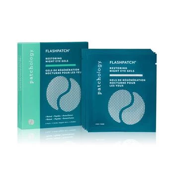 Patchology | FlashPatch Restoring Night Eye Gels, 5pk,商家Macy's,价格¥150