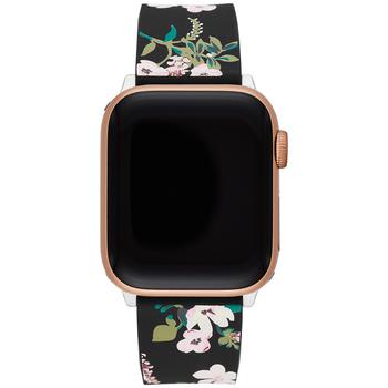 Kate Spade衣服, Kate Spade | Women's Multicolored Floral Silicone Apple Watch® Strap商品图片 