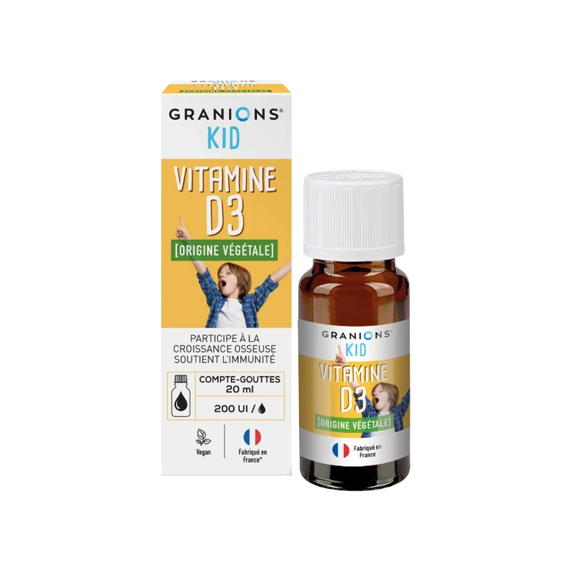Granions | 格兰宁宝宝维生素d3滴剂 20ml 儿童补钙吸收提高免疫,商家VP FRANCE,价格¥162