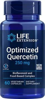 Life Extension | Life Extension Optimized Quercetin, 60 vegetarian - 250 mg (250 mg, 60 vegetarian capsules),商家Life Extension,价格¥109