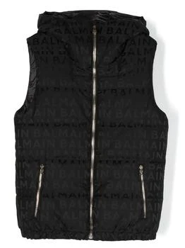 推荐Padded Gilet With Jacquard Monogram商品