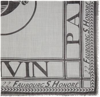 Lanvin | Black Virgin Wool & Silk Scarf商品图片,额外8.5折, 独家减免邮费, 额外八五折