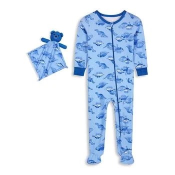 Max & Olivia | Baby Boys Snug Fit Coverall One Piece with Matching Blankie,商家Macy's,价格¥179
