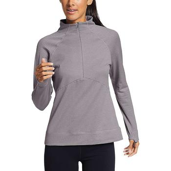 Eddie Bauer评价, Eddie Bauer | Eddie Bauer Travex Women's On The Trail LS Raglan Quarter Zip商品图片 7折