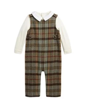 Ralph Lauren | Boys' Bodysuit & Tweed Overalls Set - Baby 7.5折