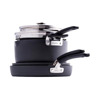 Greenpan | Levels 6-Pc. Stackable Ceramic Nonstick Cookware Set商品图片,额外7折, 额外七折