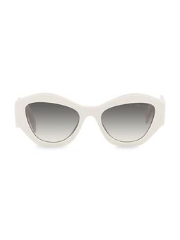 Prada, Prada | 55MM Rectangle Sunglasses商品图片 