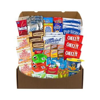 SnackBoxPros | 54 Piece Dorm Room Survival Snack Box,商家Macy's,价格¥484