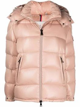 商品Moncler | Moncler Ladies Pink Maire Hooded Puffer Jacket, Brand Size 1 (Small),商家Jomashop,价格¥7370图片