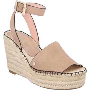 kate spade鞋, Kate Spade | Kate Spade Womens Felipa Leather Strappy Espadrilles商品图片 2.4折