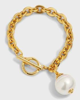 BEN-AMUN | Chain Bracelet with Pearly Drop,商家Neiman Marcus,价格¥804