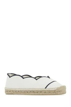 Castaner | Ivory canvas espadrilles,商家G&B Negozionline,价格¥403