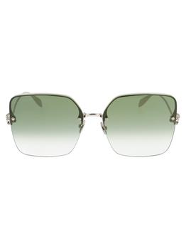 Alexander McQueen | Alexander McQueen Eyewear Square Frame Sunglasses商品图片,6.2折
