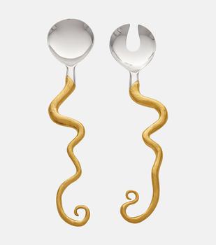 商品L'Objet | Twisted Horn serving utensils set,商家MyTheresa,价格¥2660图片