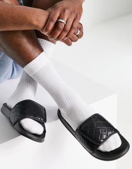 product New Look sliders in black image