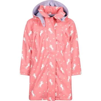 推荐Unicorns print rain coat in pink商品