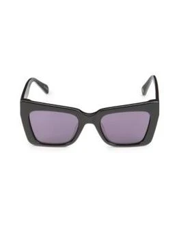 KAREN WALKER | Immortal B 51MM Butterfly Sunglasses 5.9折, 独家减免邮费