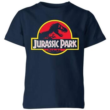 Jurassic Park | Jurassic Park Logo Kids' T-Shirt - Navy商品图片,独家减免邮费