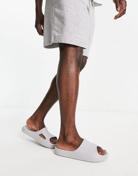 Puma | Puma sliders in light grey商品图片,7.5折×额外9.5折, 额外九五折