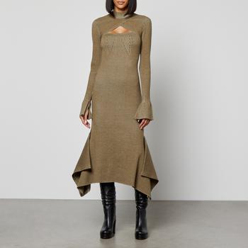 推荐3.1 Phillip Lim Ribbed Wool Midi Dress商品