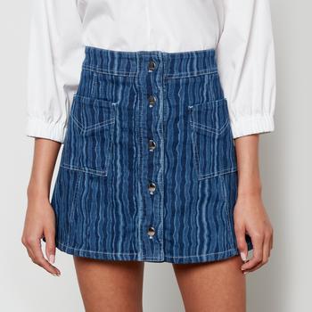 推荐Marni Women's Mini Skirt - Blublack商品