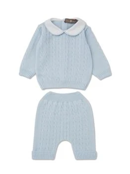 Little Bear | Blue Wool Baby Suit,商家Italist,价格¥1249