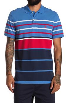 布克兄弟 polo, Brooks Brothers | Stripe Print Short Sleeve Polo商品图片 6.2折