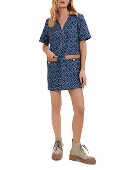 maje正品, Maje | Geometric Print Jacquard Dress商品图片 5折